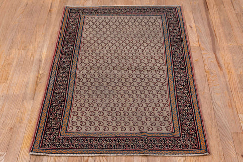 Antique Sarab Runner Rug (3' x 9')